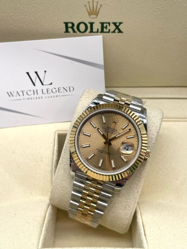 Rolex Datejust Bi Color Yellow Gold Champagne 41MM BP