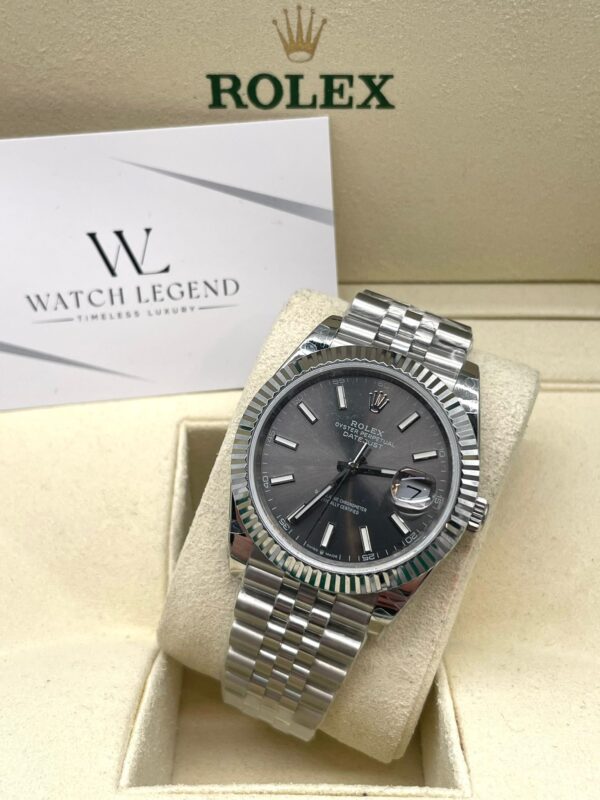 Rolex Datejust Rhodium Grey Jubilee 41MM BP
