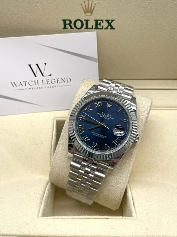 Rolex Datejust Roman Blue Jubilee 41MM BP