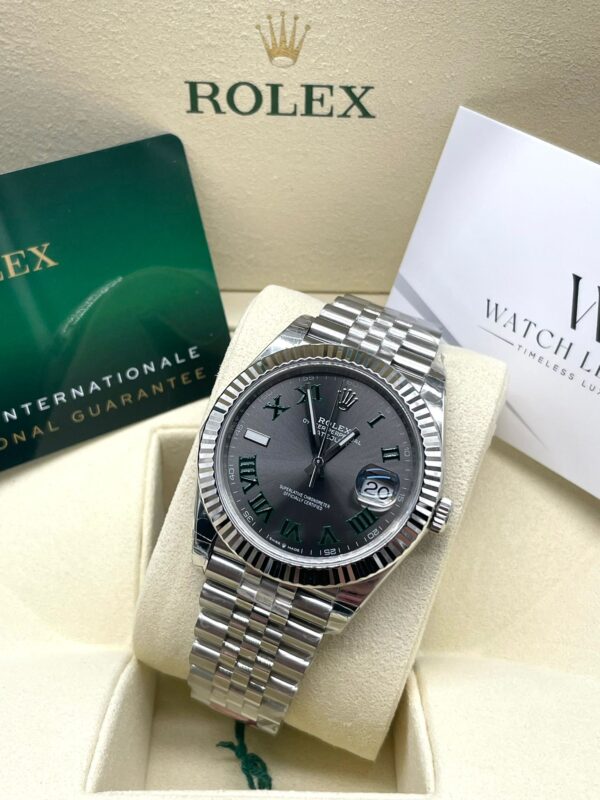 Rolex Datejust Wimbledon Steel Jubilee 41MM Super