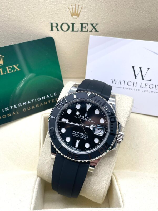Rolex Yacht-Master White Gold Oysterflex 42MM Super